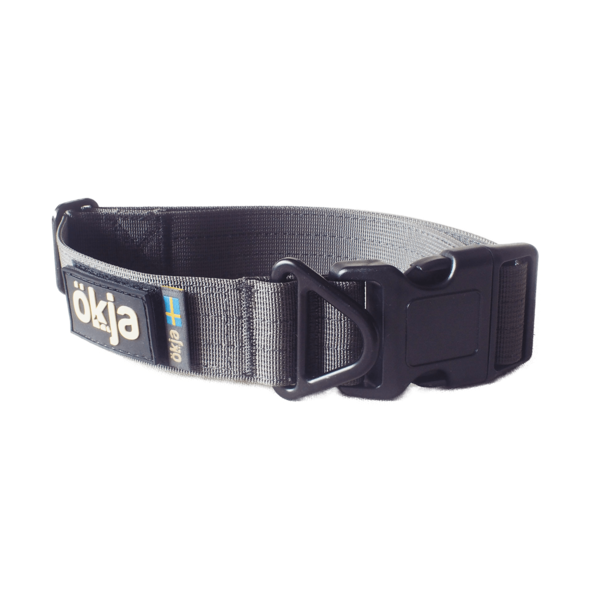 Tor Basic Hundhalsband 4cm (Wolf Grey)
